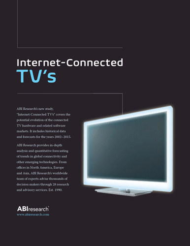 Internet Connected TV's